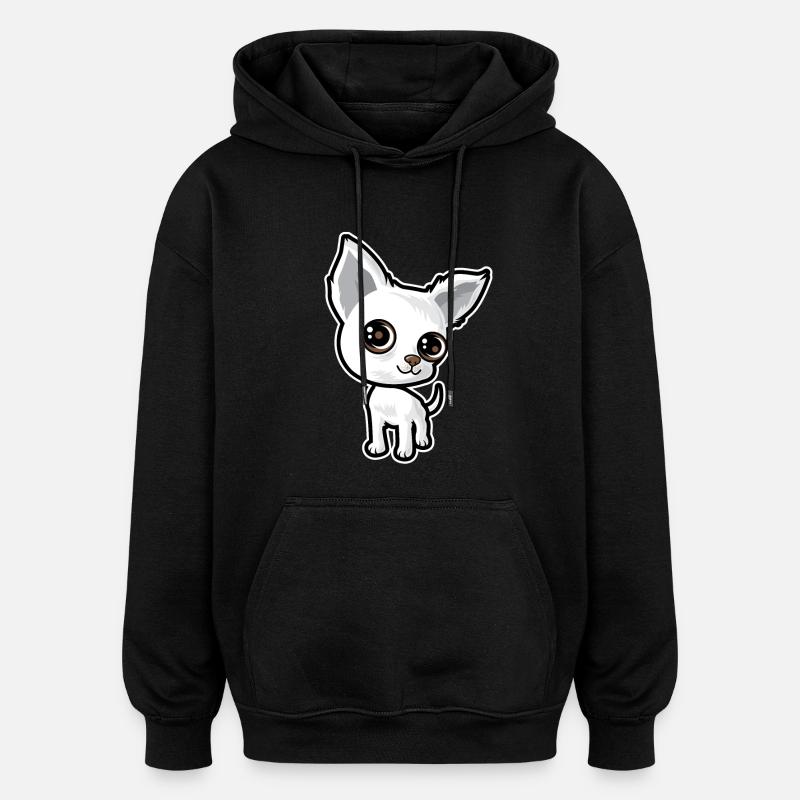 Welpe - Oversized Unisex Hoodie - Schwarz