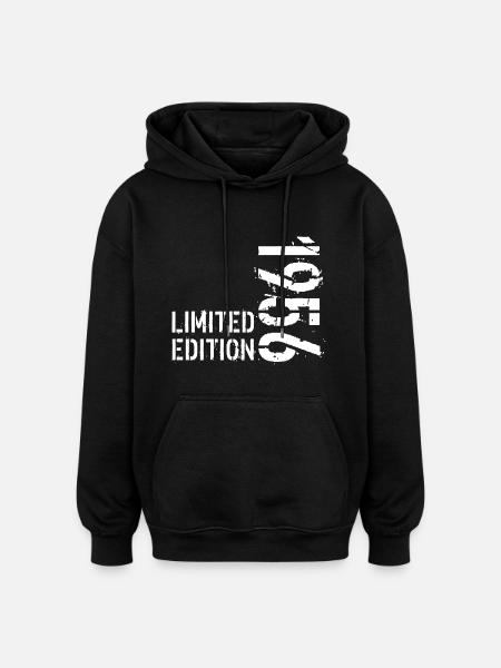 LIMITED EDITION 1956 - Oversized Unisex Hoodie - black