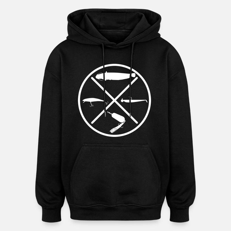 Wels - Oversized Unisex Hoodie - Schwarz