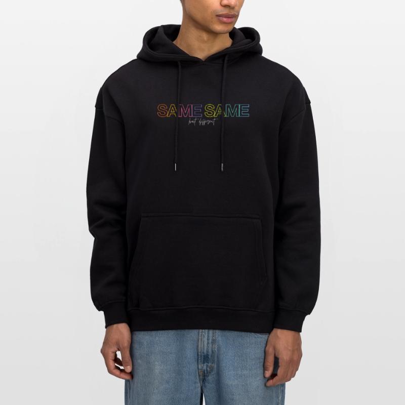 Same Same But Different Oversized Unisex Hoodie