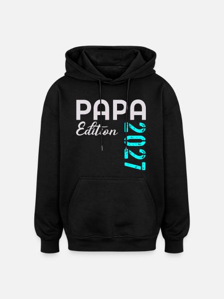 BABY DAD 2027 EDITION - Oversized Unisex Hoodie - black