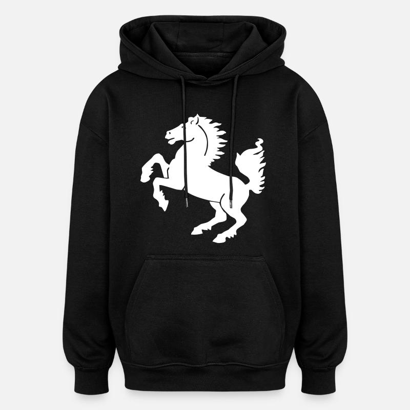 Stuttgart - Design - Oversized Unisex Hoodie - black