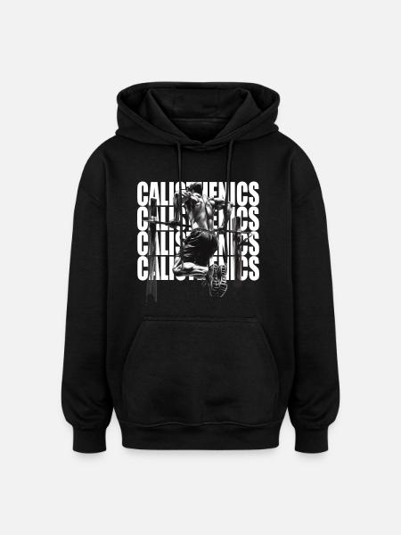 Calisthenics - Oversized Unisex Hoodie - black