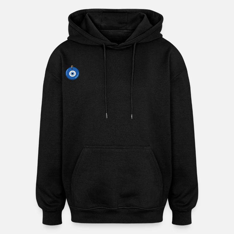 Nazar Boncu - Sweat à capuche oversize unisexe - noir