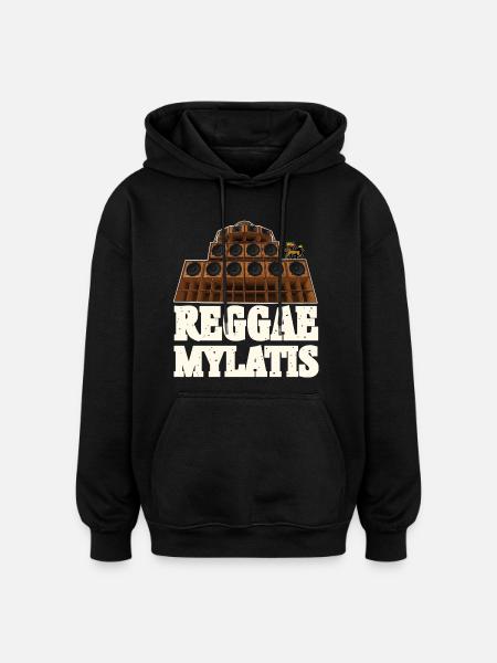 Reggae Mylatis - Oversized Unisex Hoodie - black