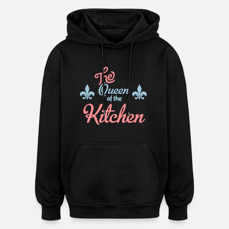 Cadeaux amusants pour les femmes - Sweat à capuche oversize unisexe - noir