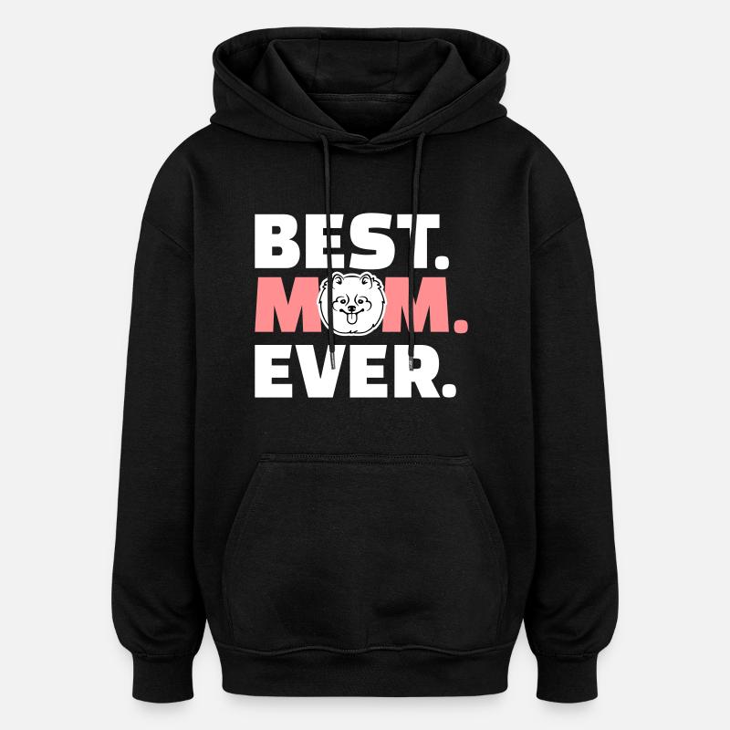 Pomeranian - Oversized Unisex Hoodie - black