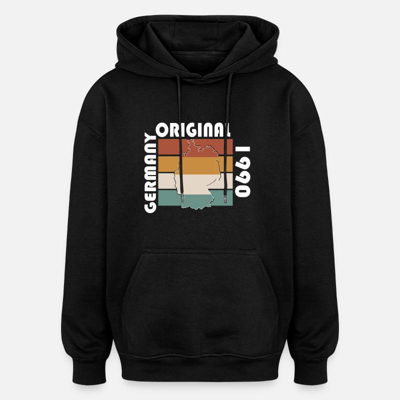 Germany Original - Oversized Unisex Hoodie - black