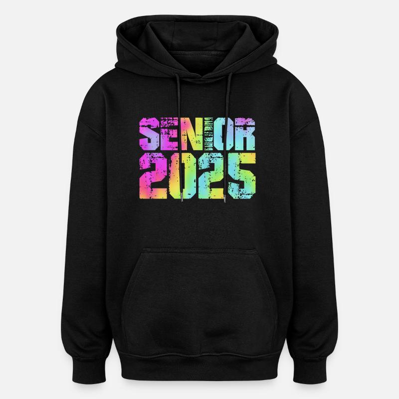 Klasse von 2025 - Oversized Unisex Hoodie - Schwarz