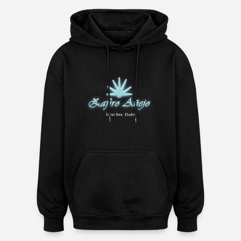 Zafiro Anejo - Oversized Unisex Hoodie - black