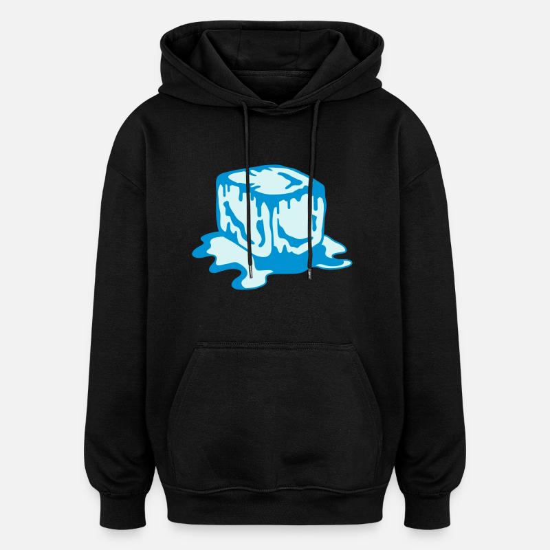 ice cube 2c - Oversized Unisex Hoodie - Schwarz