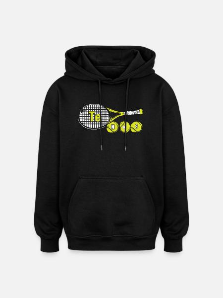 Periodic table - Oversized Unisex Hoodie - black