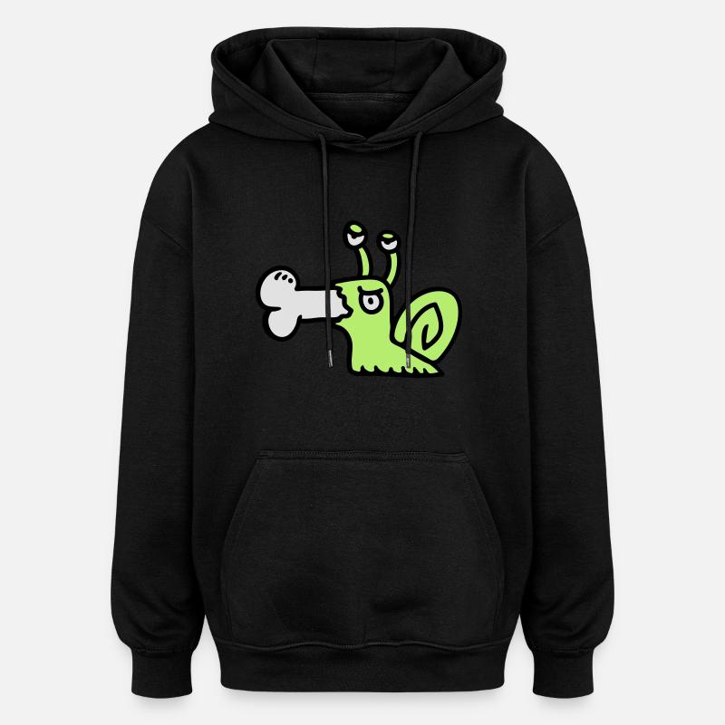 Carnivore ver 3 - Sweat à capuche oversize unisexe - noir