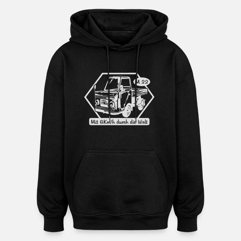 IFA LKW Multicar M22 - Oversized Unisex Hoodie - Schwarz