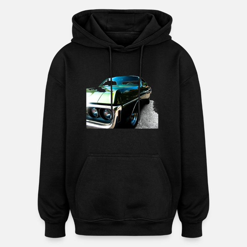 Dodge - Oversized Unisex Hoodie - black