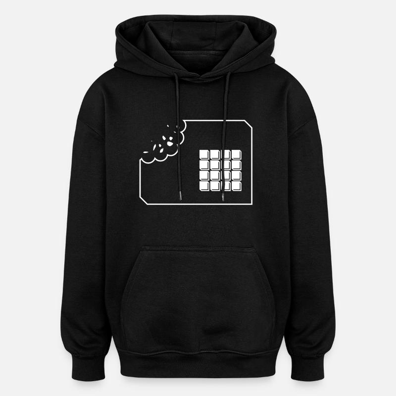 MPC BITE - Oversized Unisex Hoodie - black