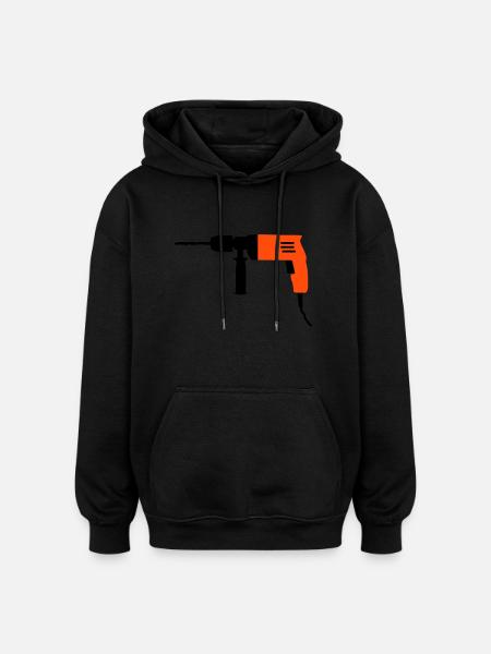 tool - Oversized Unisex Hoodie - black