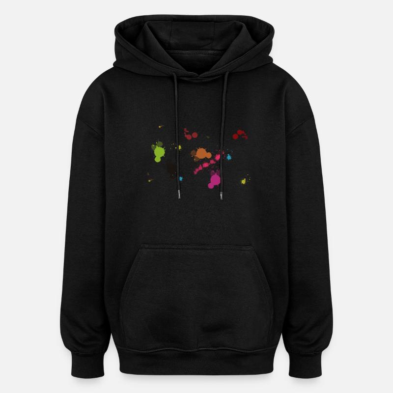 Le t-shirt de Klek - Sweat à capuche oversize unisexe - noir
