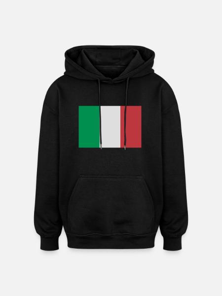italien - Oversized Unisex Hoodie - black