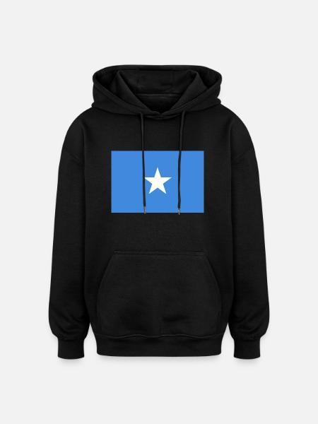 Somalia - Oversized Unisex Hoodie - black