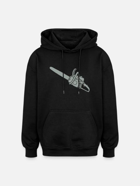 Chainsaw 2 - Oversized Unisex Hoodie - black