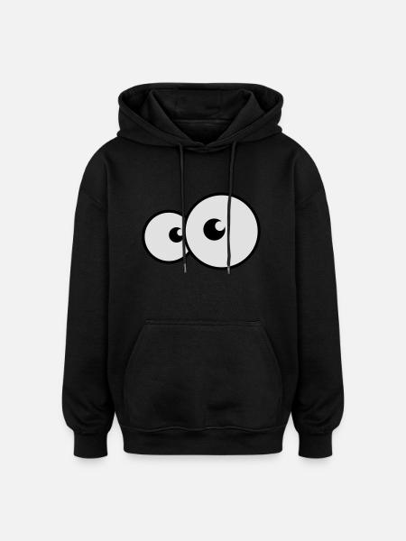 augen - Oversized Unisex Hoodie - black