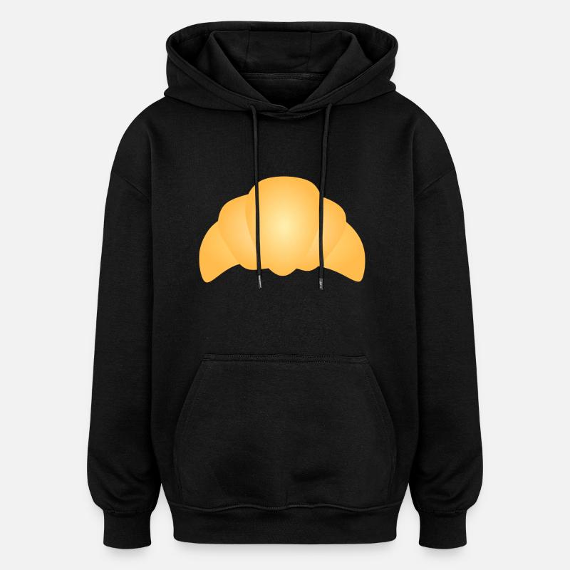 Hörnchen - Oversized Unisex Hoodie - Schwarz