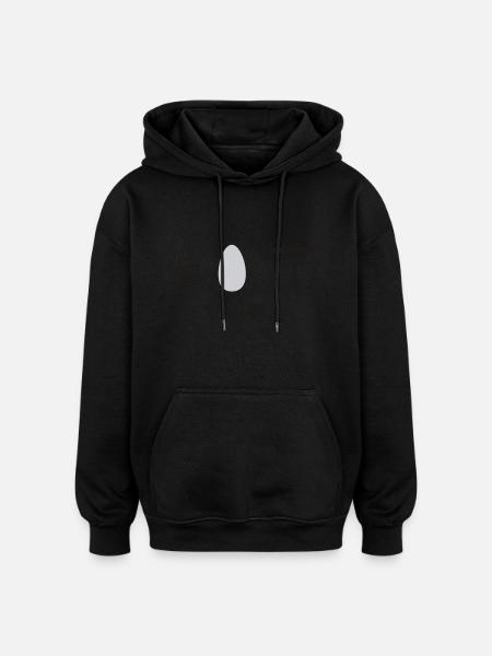 VIP - Oversized Unisex Hoodie - Schwarz