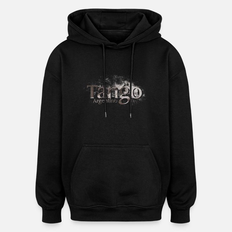 tango - Oversized Unisex Hoodie - black