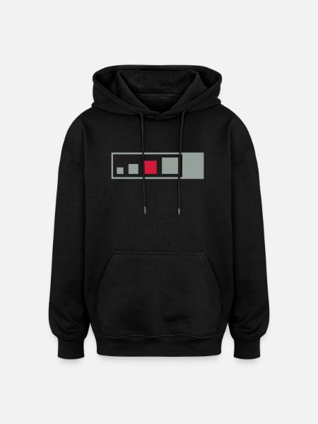 regular geocache - Oversized Unisex Hoodie - Schwarz