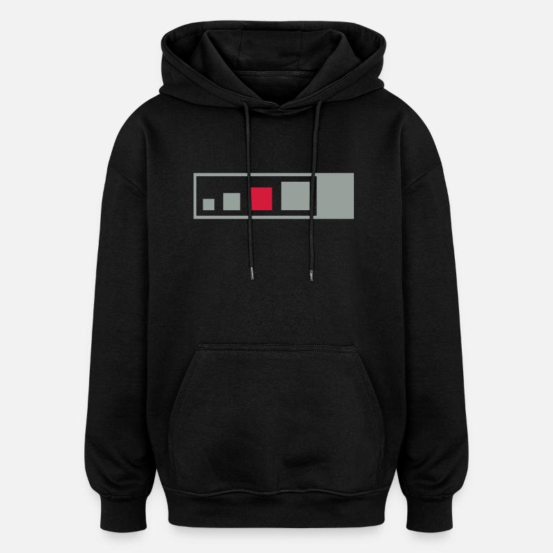 regular geocache - Oversized Unisex Hoodie - Schwarz