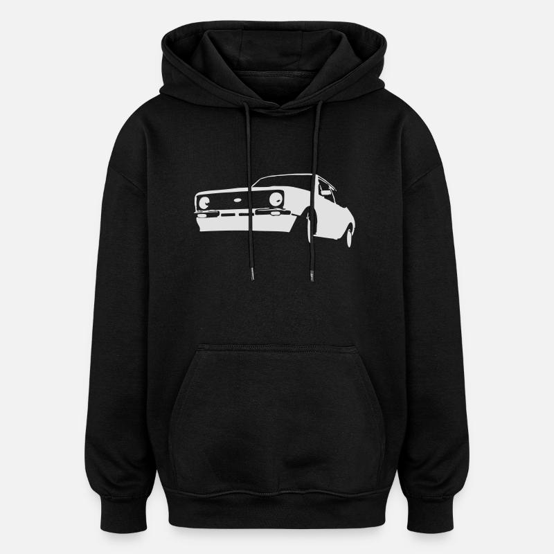 escort mk2 - Oversized Unisex Hoodie - Schwarz