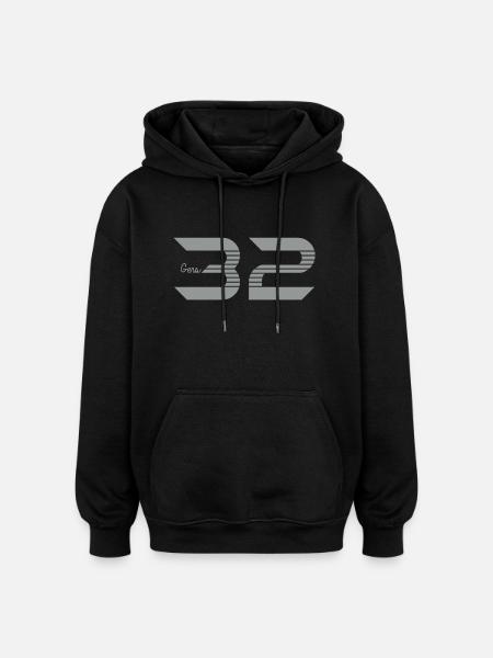 Midi Pyrénées Gers 32 - Sweat à capuche oversize unisexe - noir