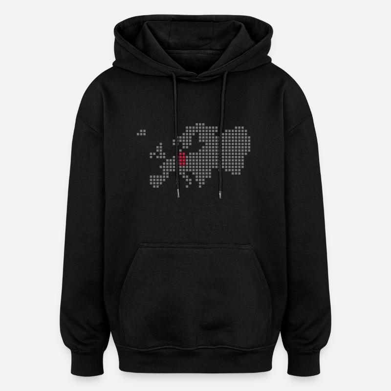 Allemagne - Germany - Sweat à capuche oversize unisexe - noir