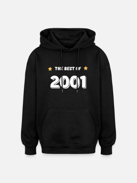 Best of 2001 - Oversized Unisex Hoodie - black