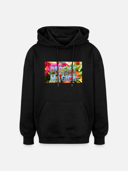 IMG 2577 - Oversized Unisex Hoodie - black