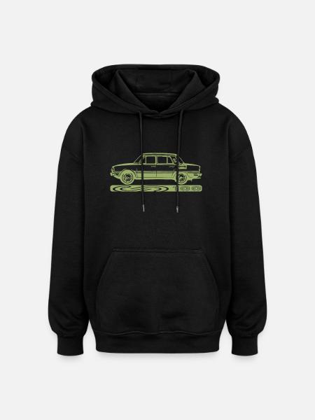 Skoda S100 Neu - Oversized Unisex Hoodie - Schwarz