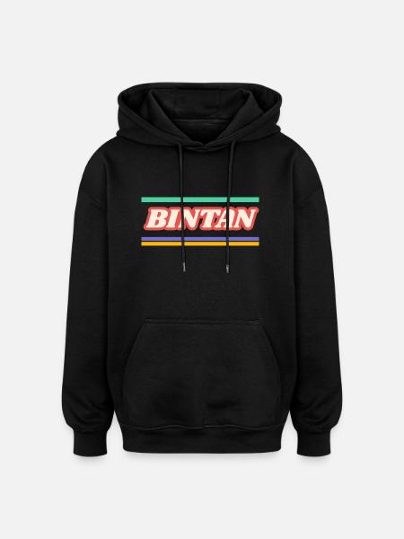 Bintan Indonesia - Oversized Unisex Hoodie - black