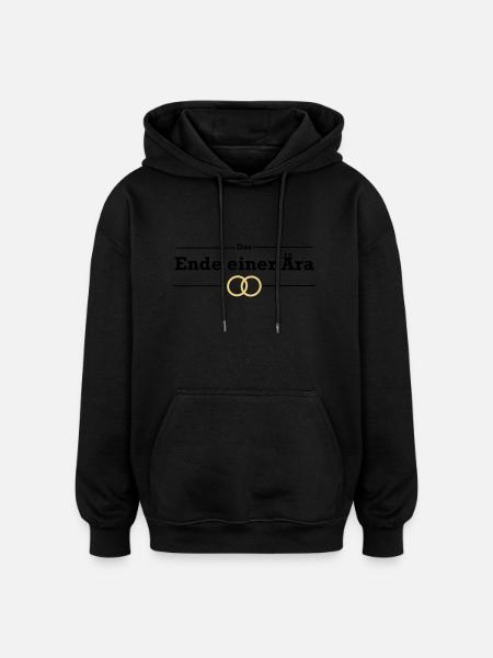 Junggesellenabschied - Oversized Unisex Hoodie - black