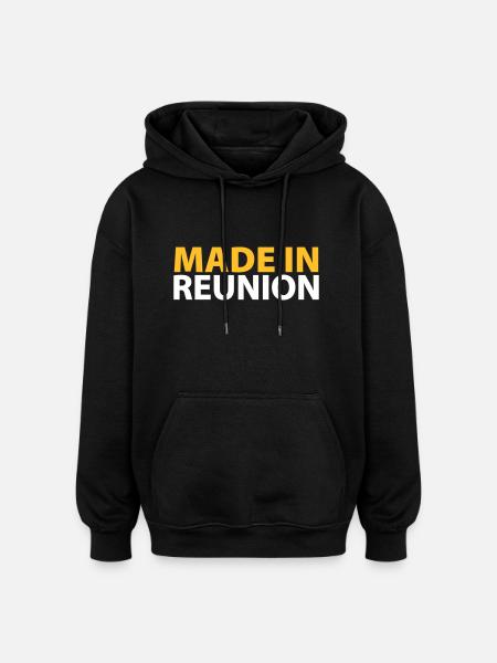 Made in meeting - Oversized Unisex Hoodie - black