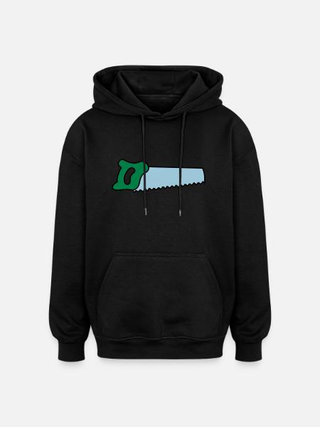sege - Oversized Unisex Hoodie - black