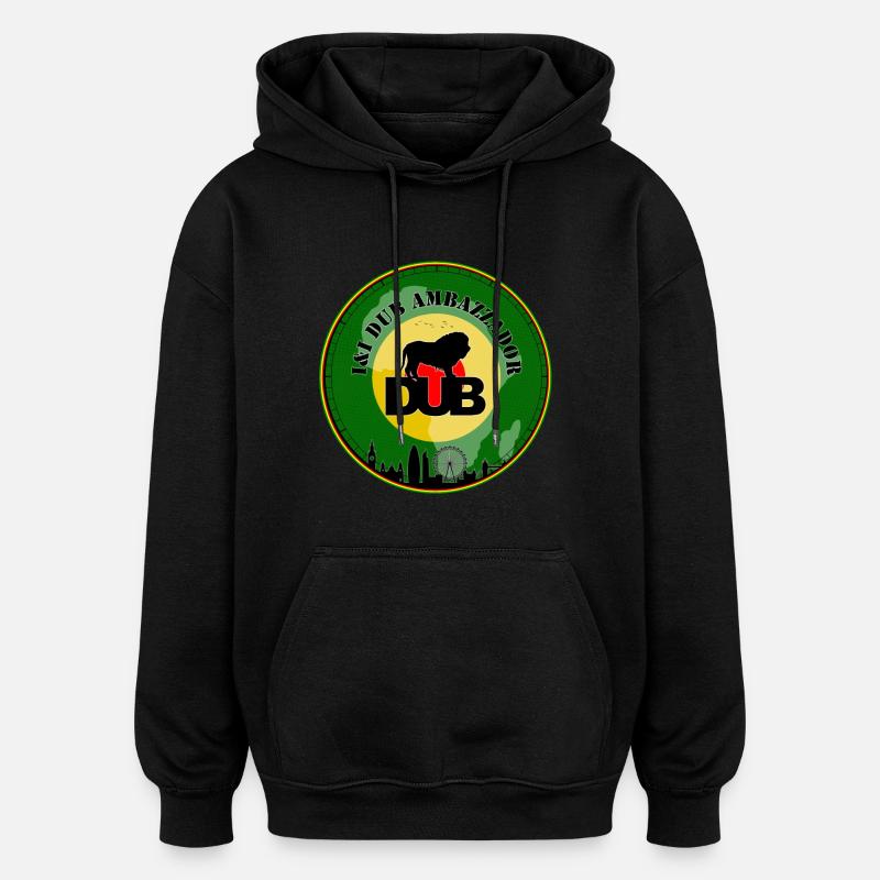 Synchronsprecher - Oversized Unisex Hoodie - Schwarz
