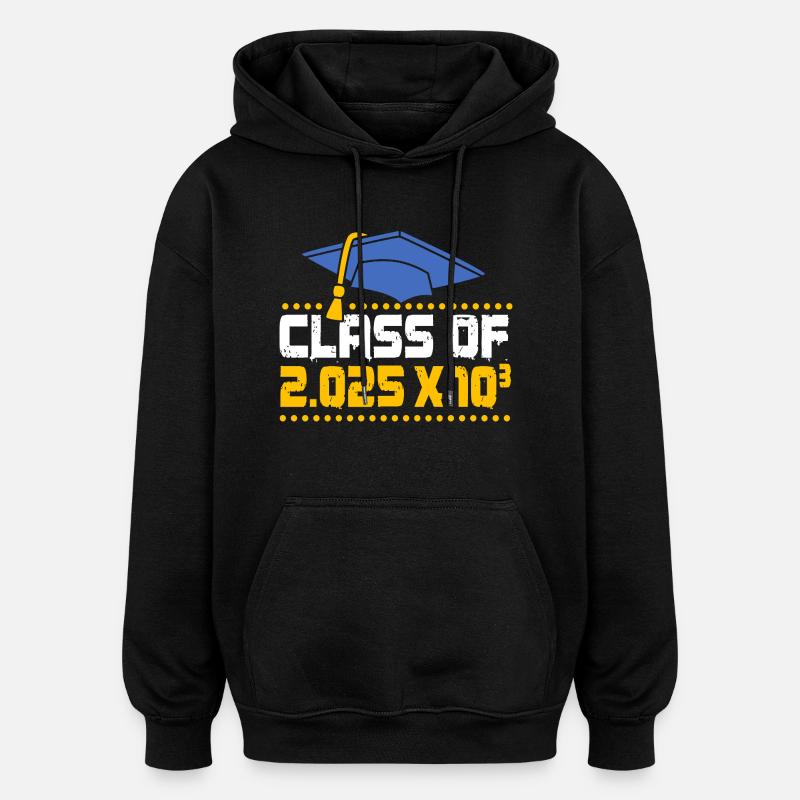 Klasse von 2025 - Oversized Unisex Hoodie - Schwarz