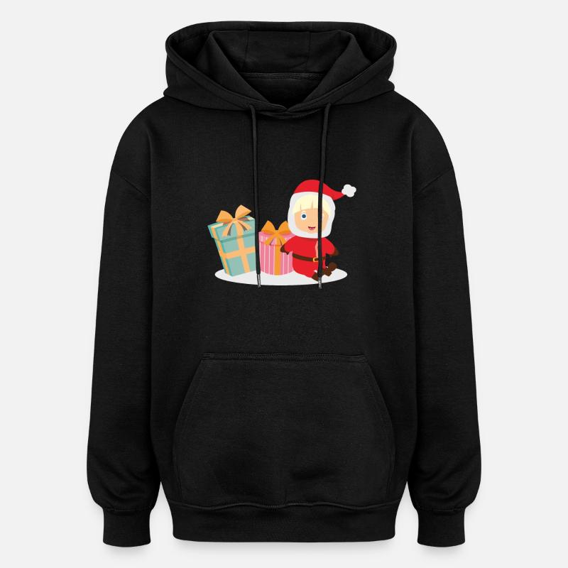 Baby geschenke - Oversized Unisex Hoodie - Schwarz