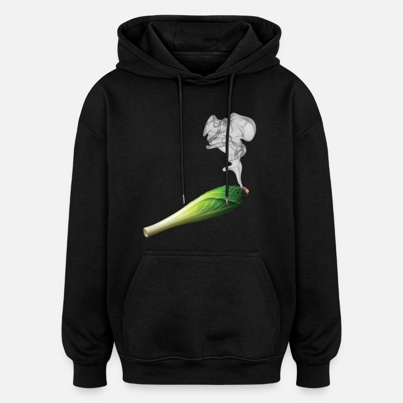 CHICON DE CHICHON - Bellegique - Sweat à capuche oversize unisexe - noir