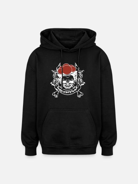 Schwarzwald - Oversized Unisex Hoodie - Schwarz
