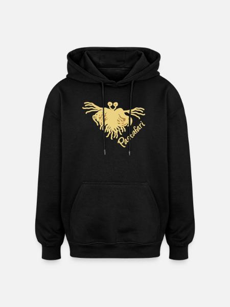 Pastafari FSM - Oversized Unisex Hoodie - Schwarz