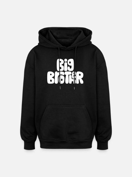 Big brother - Oversized Unisex Hoodie - black