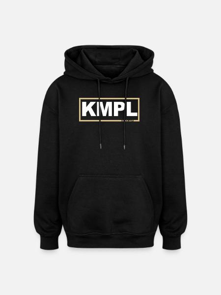 KMPL - Buddy gold - Oversized Unisex Hoodie - black