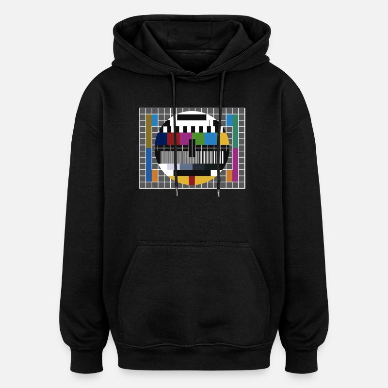 Testbild - Sheldons Lieblingsshirt - Oversized Unisex Hoodie - Schwarz